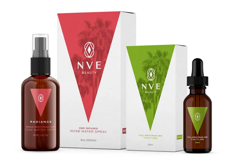 NVE Beauty business cards