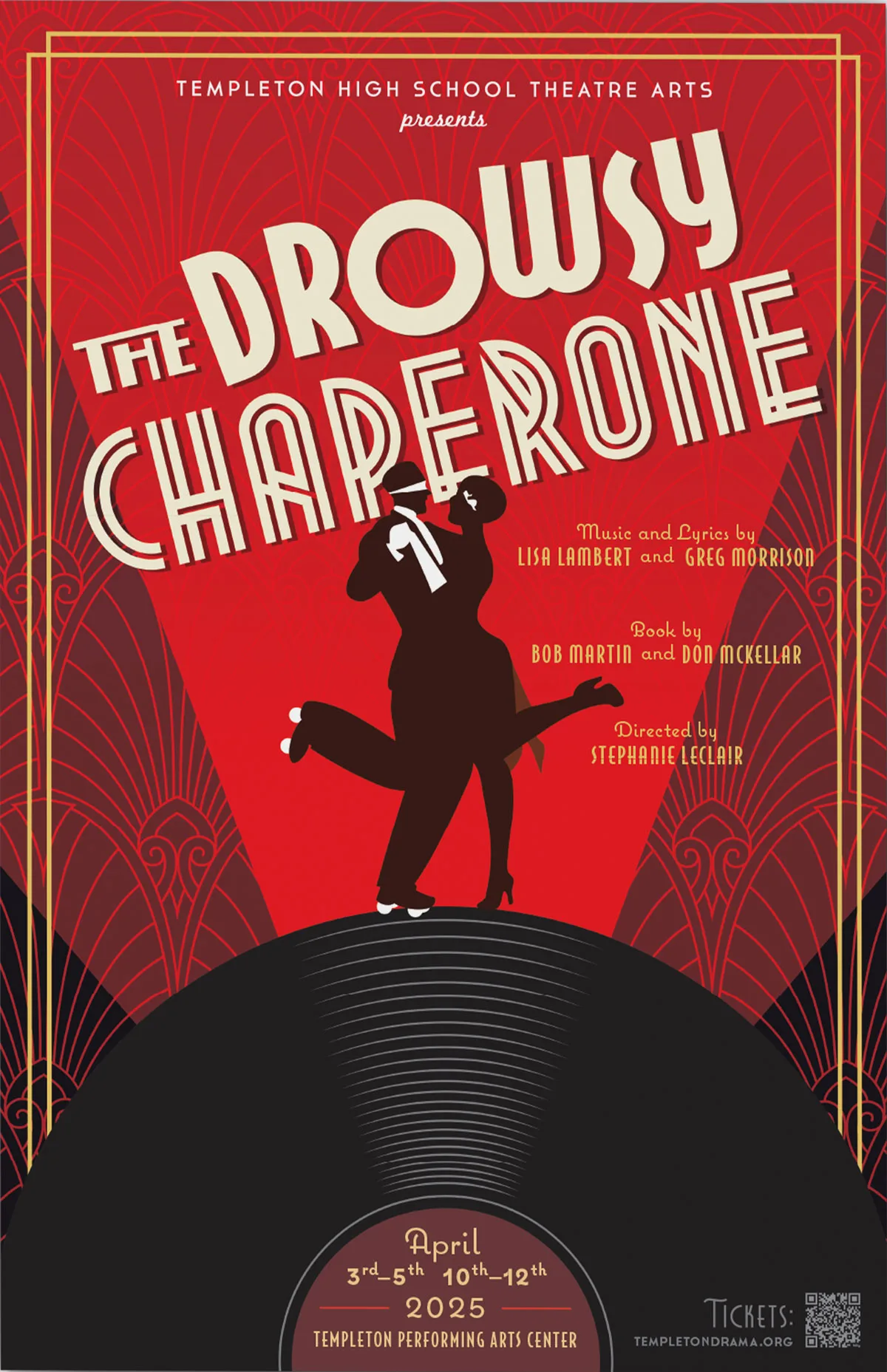 The Drowsy Chaperone show poster